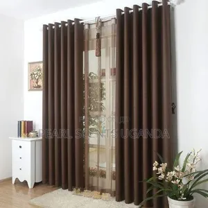 3pc Curtains (2curtain 1.5m and White Net 3m)
