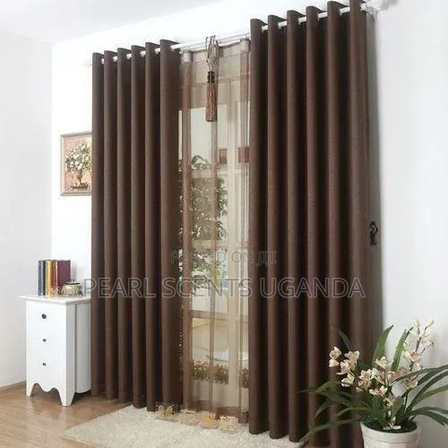 3pc Curtains (2curtain 1.5m and White Net 3m)