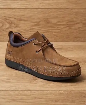 Original Brown CAT Casual “Wallabee-Style” Low Shoes