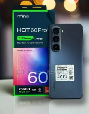New Infinix Hot 60 Pro+ 256 GB Black
