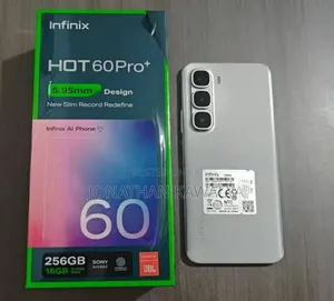 New Infinix Hot 60 Pro+ 256 GB Silver