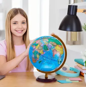 World Globe With Stand