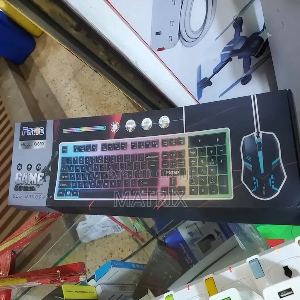 Gaming Keyboard and Mouse Combo