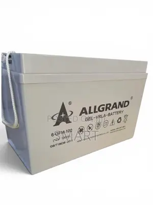 All Grand 100Ah Gel Battery – Reliable Solar Backup Battery