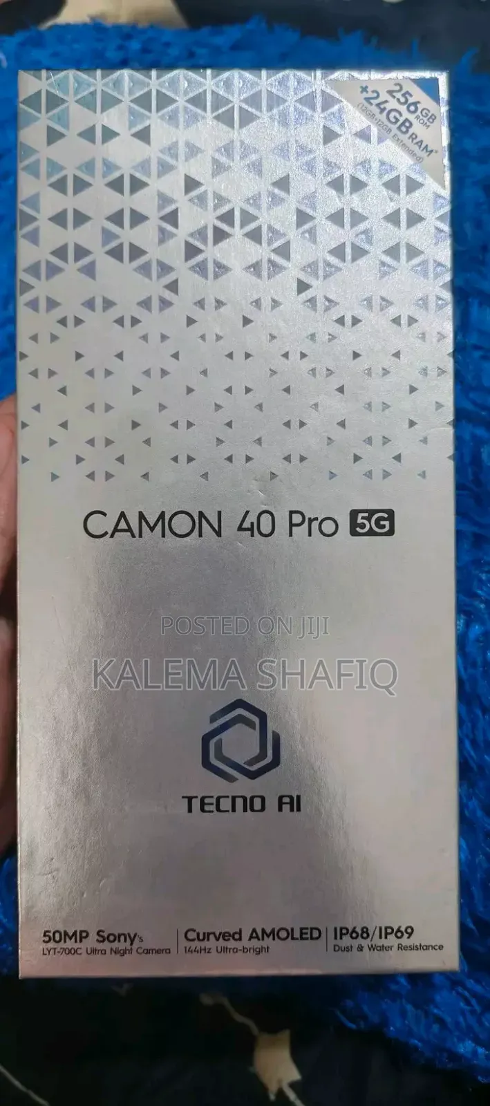 New Tecno Camon 40 Pro 5G 256 GB Gray