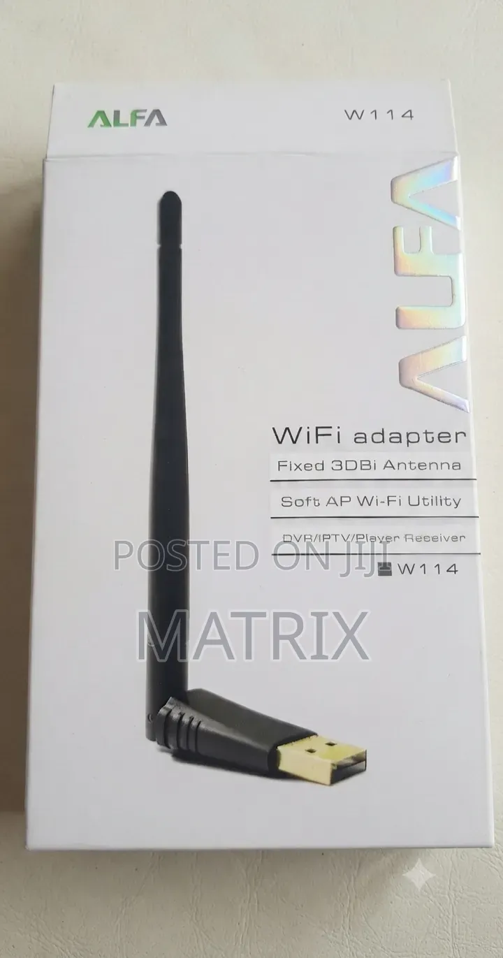 USB Wi-Fi Adapter, Alfa-Net W114