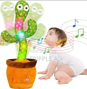 Cute Singing and Dancing Cactus Toy