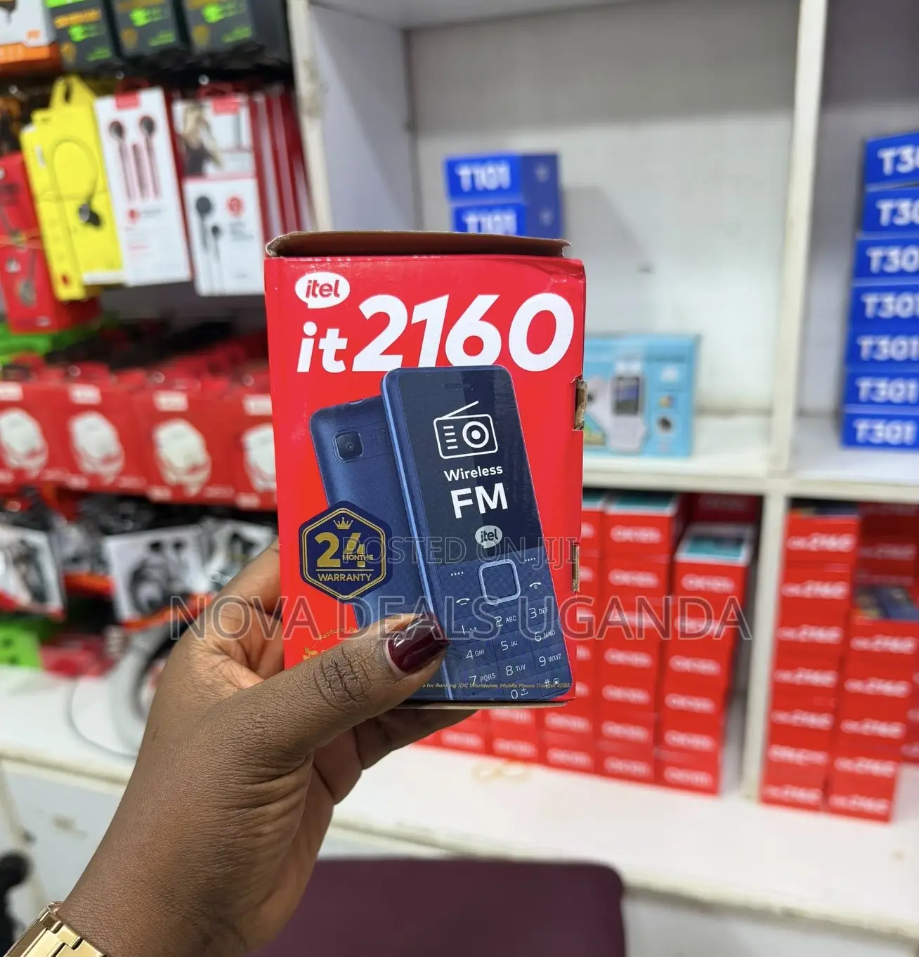New Itel it2160 Black