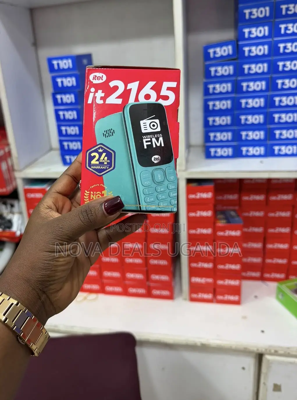New Itel it2165 Black