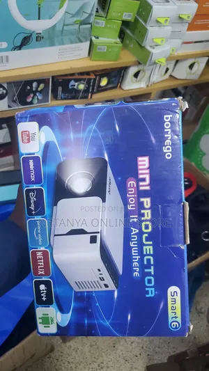 Borrego Projector Smart 6 Mini Android Projector