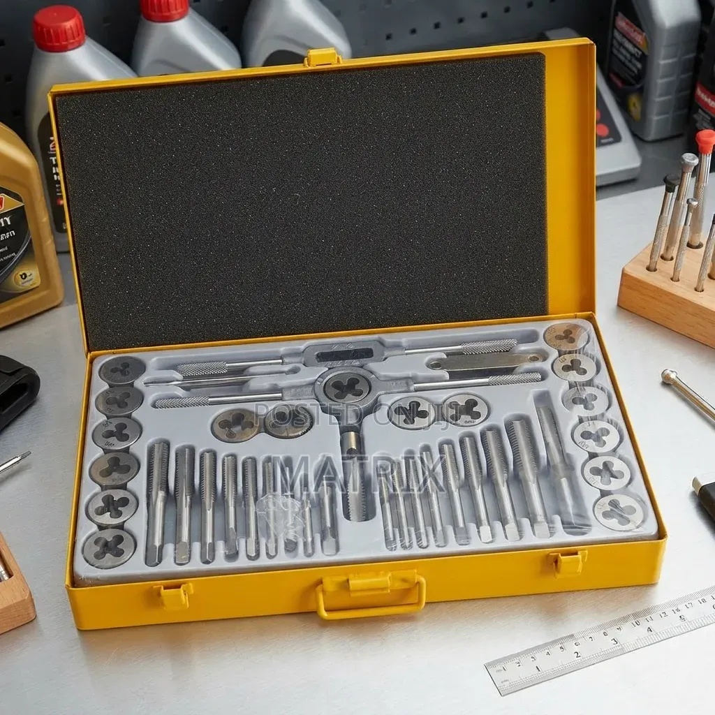 Ingco 40pcs Metric Tap and Die Set
