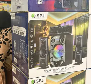 SPJ Speaker System SS-3019W With Sub Woofer