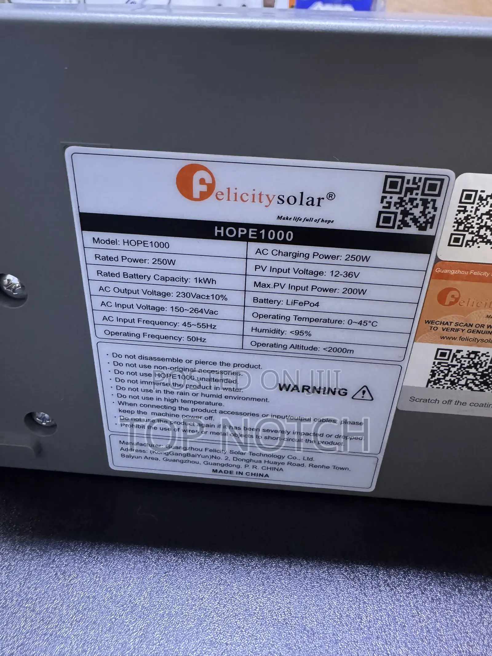 1000W Portable Power Station