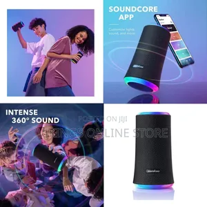 Anker Soundcore Flare 2 Bluetooth Speaker With 360° Sound, PartyCast