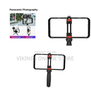Jmary Handheld Vlogging Video Rig Kit Filmmaking Cage ABS Stabilizer