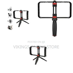 Jmary Handheld Vlogging Video Rig Kit Filmmaking Cage ABS Stabilizer