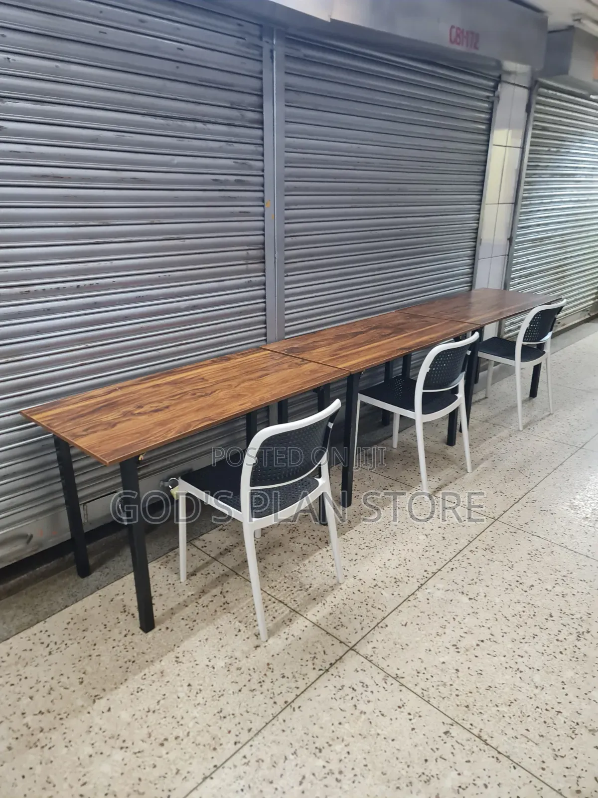 Wooden Foldable Office Working Table/Dining/Reading Table Set