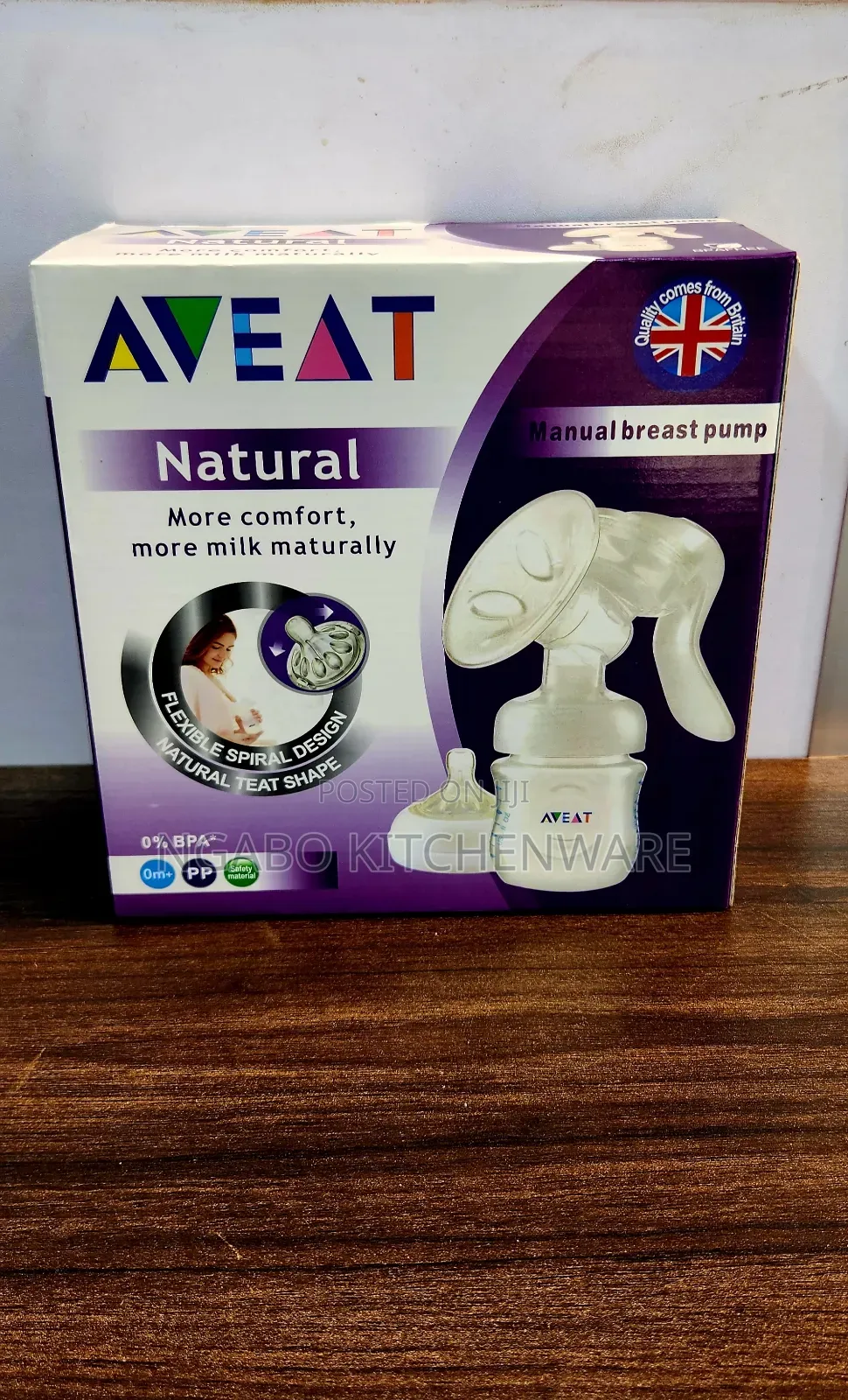 Aveat Natural Manual Breast Pump.