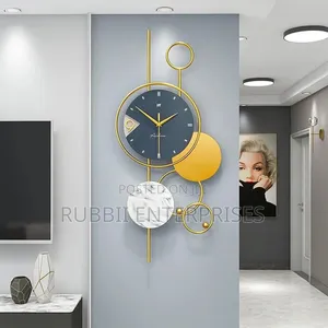 Modern Vertical Wall Clock