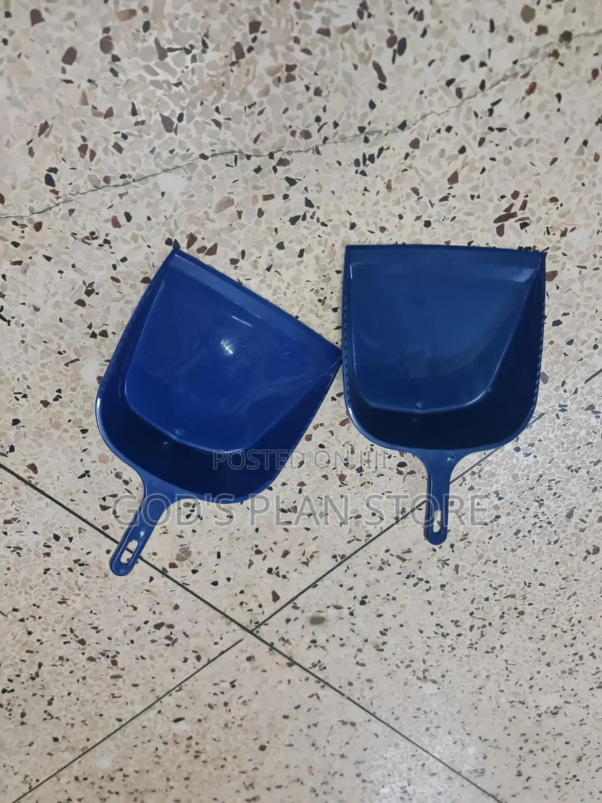 Blue Mini Dust Pan Plastic Dust Pan