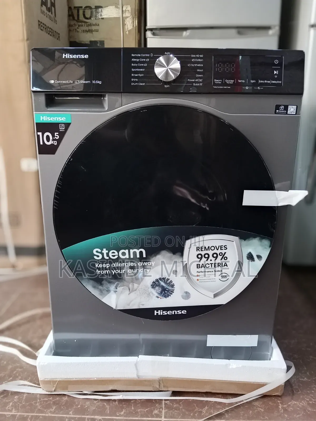 10kg Hisence Washing Machine Front Loader