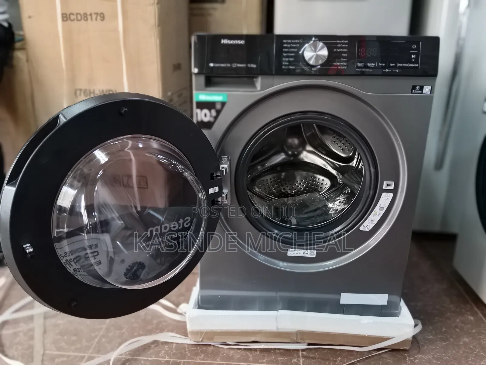 10kg Hisence Washing Machine Front Loader