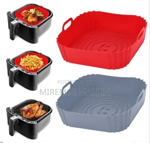 Square Shape Silicone Air Fryer Lines 2 PCs.
