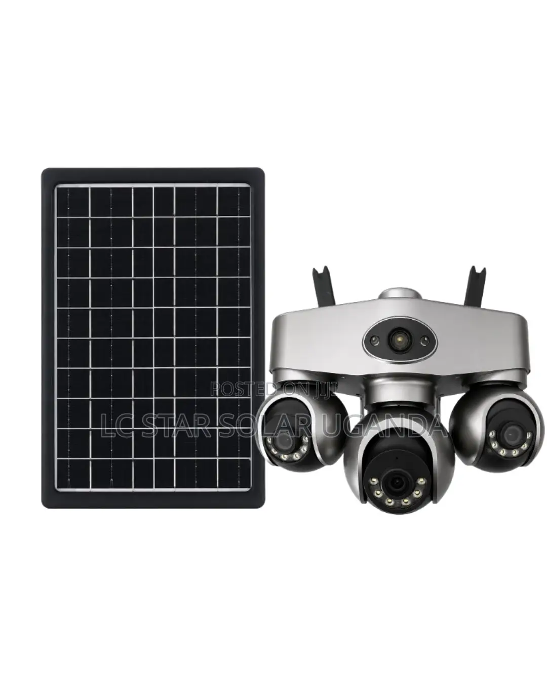 3 Head Solar Camera