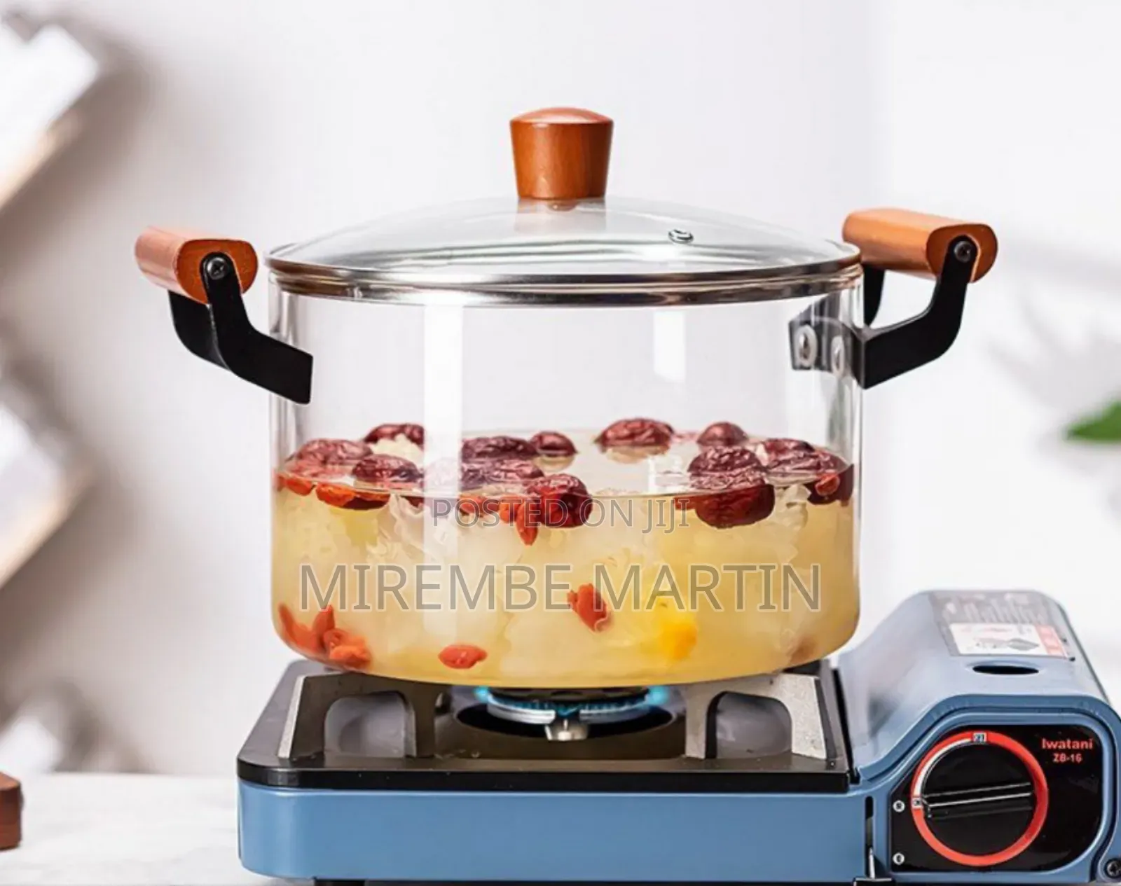 Glass Saucepan ( Heat Resistant) 
3.5l