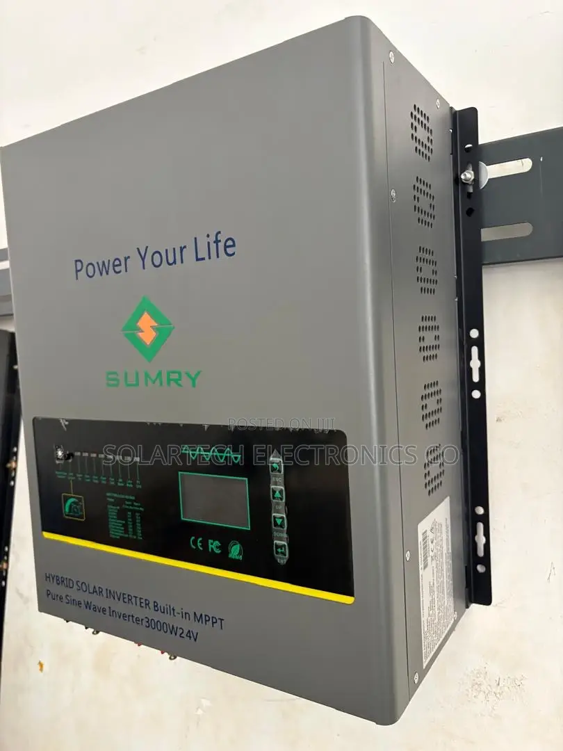 3000W Off Grid Hybrid Inverter 24V Solar Power Solution