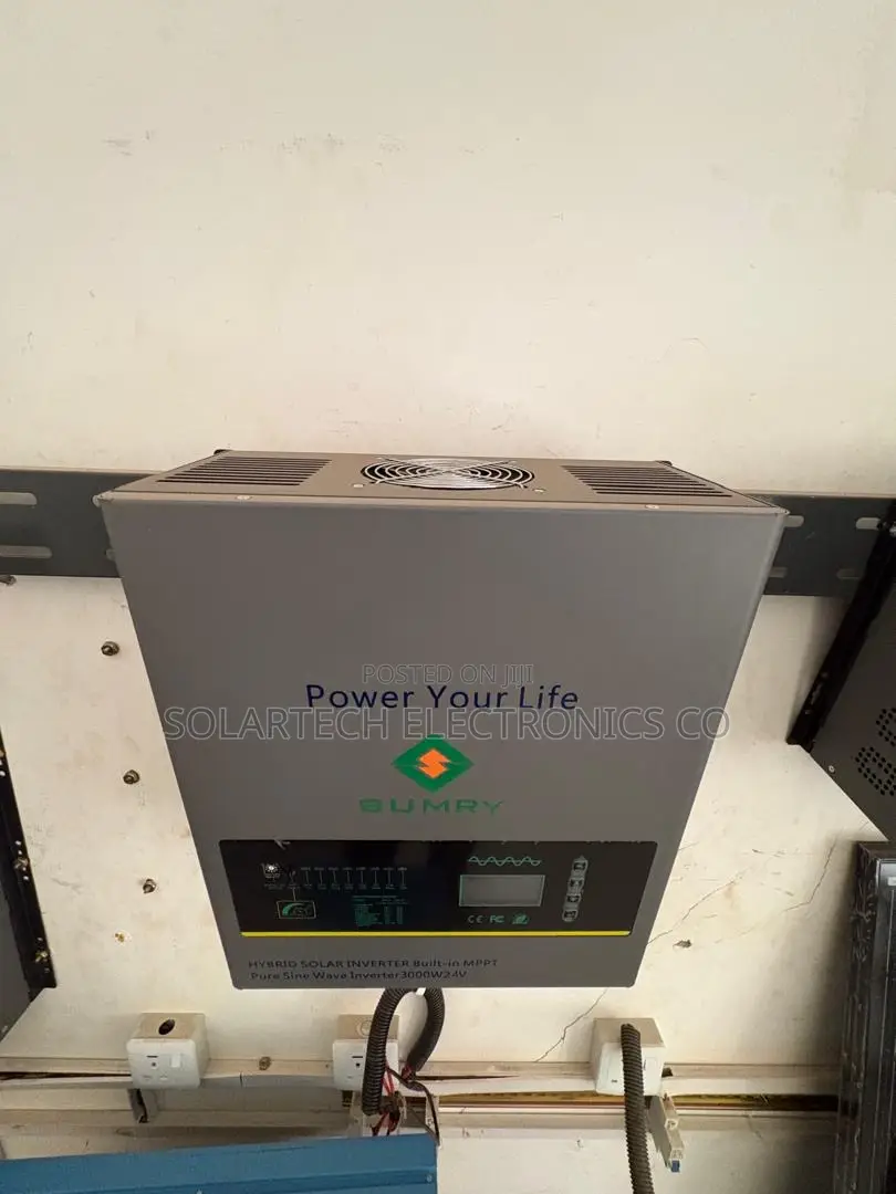 3000W Off Grid Hybrid Inverter 24V Solar Power Solution