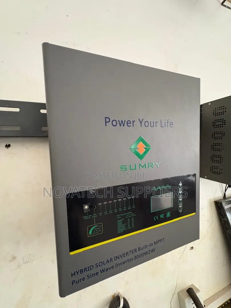 3000W Off Grid Hybrid Inverter 24V Solar Power Solution