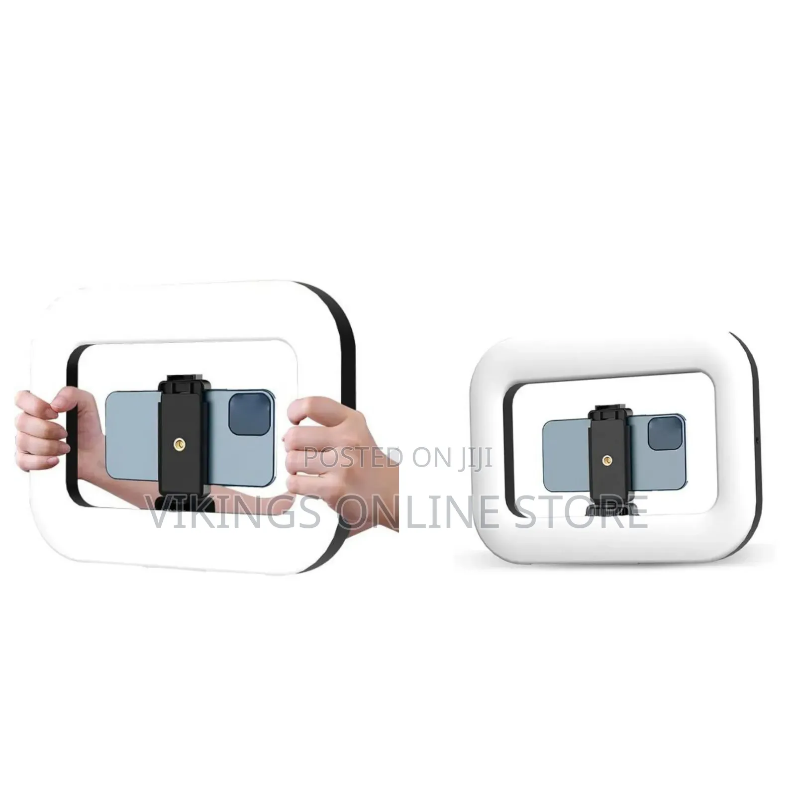 Gadgets Way E30 Square Selfie Ring Light Cell Phone Holder Landing