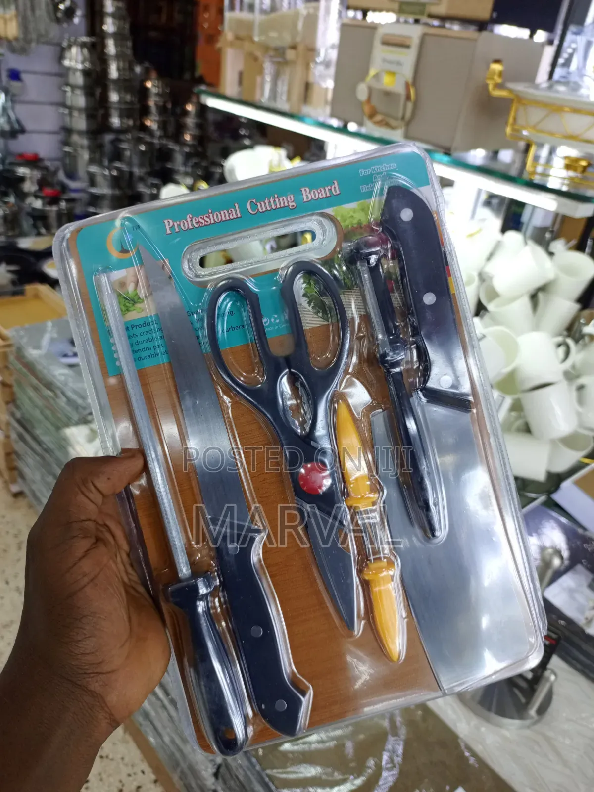 6-Piece Generic Kitchen Knife Set