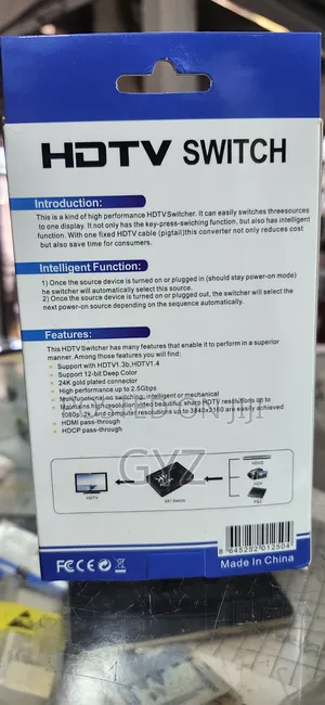 Hdmi Switch 5 in 1 Out Hdmi Selector