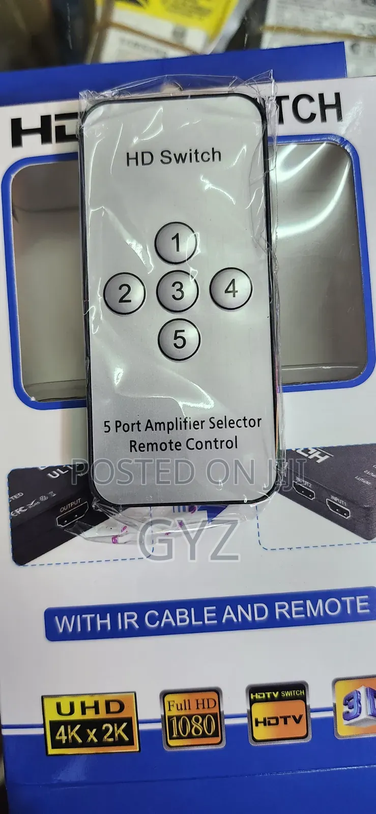 Hdmi Switch 5 in 1 Out Hdmi Selector