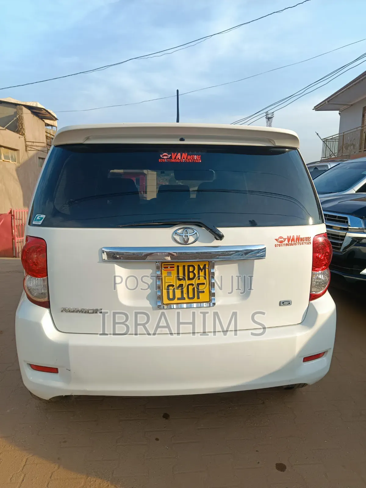 Toyota Corolla Rumion 2013 White