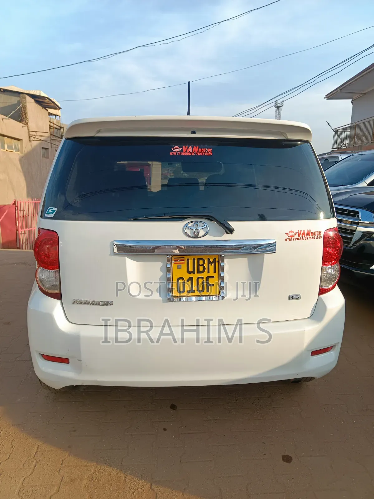 Toyota Corolla Rumion 2013 White