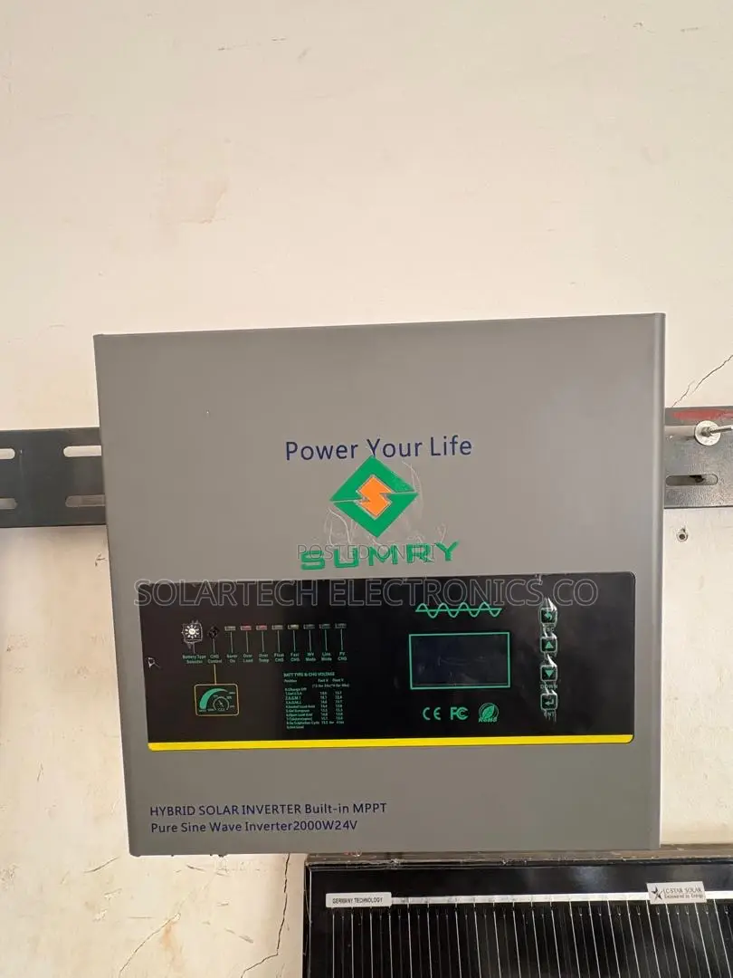 2KW Low Frequency Hybrid Solar Inverter 35–150V DC PV Input Range
