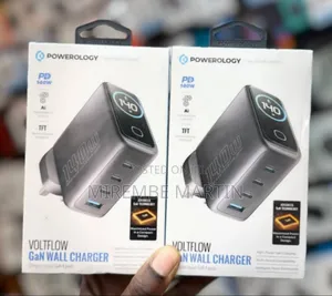 Powerology Voltflow GaN Wall Charger