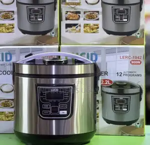 Lucid 2.2L Multi Pressure Cooker With 12 Automatic Programs