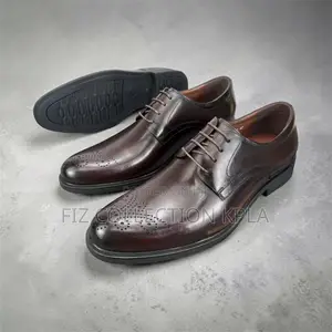 Original Franco Banetti Dark Brown Wingtip Brogue Dress Shoes