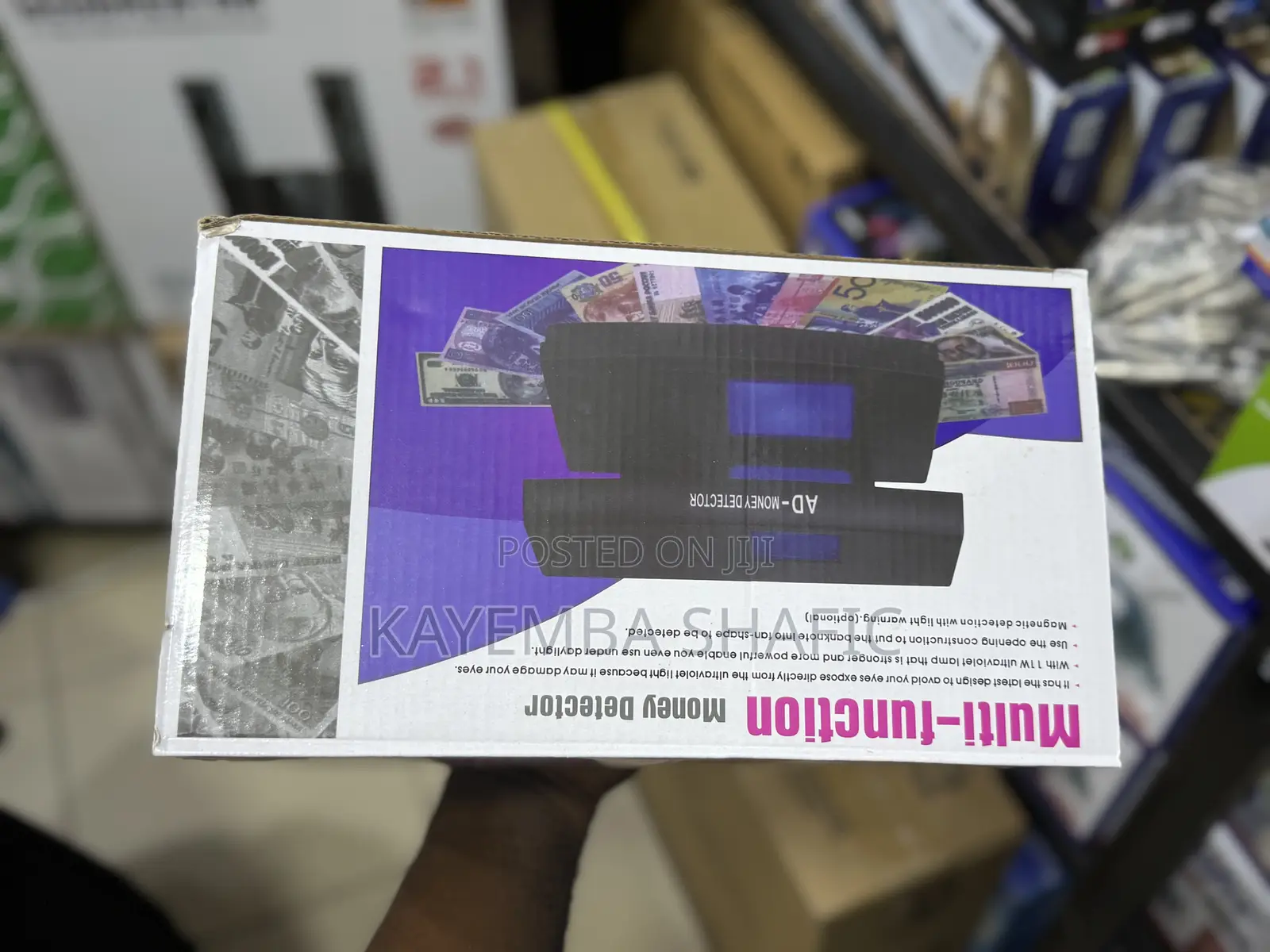 AD-818 Multi-Function Counterfeit Money Currency Detector Machine