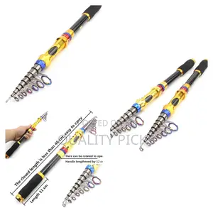 Portable Retractable Fishing Rod -Telescopic 3m