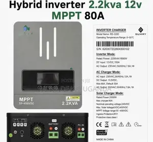 Next Hybrid Inverter 12v Ac230v Output Power MPPT 80a Power 2000w