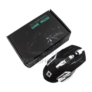 Budget Cool Lighting Effects Gaming Mouse Rechargeable