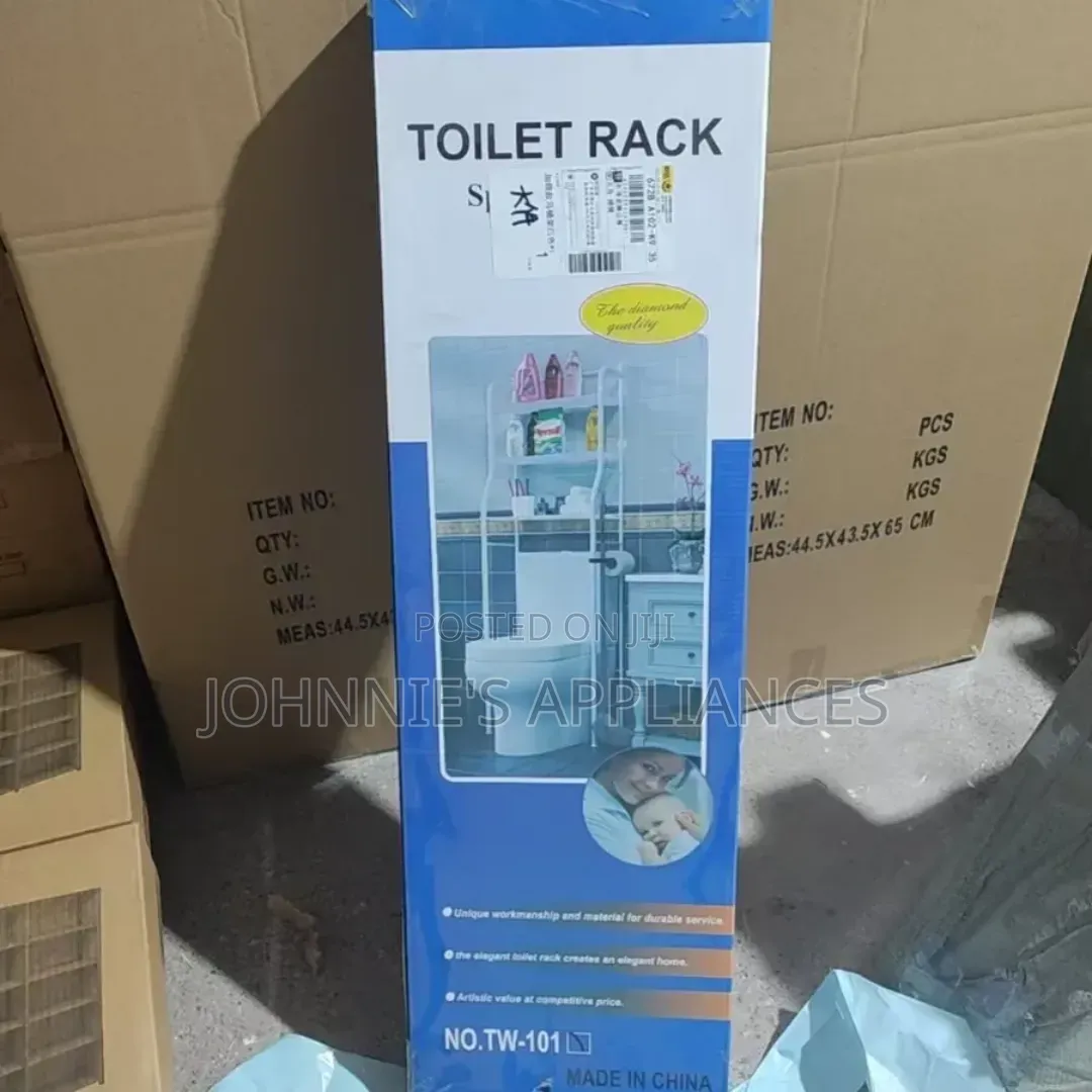 Multi Function Toilet Rack / Organizer