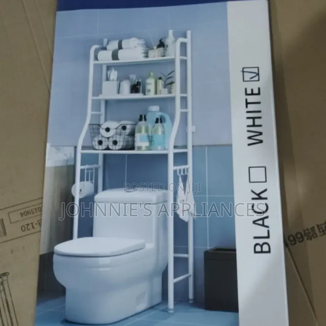 Multi Function Toilet Rack / Organizer