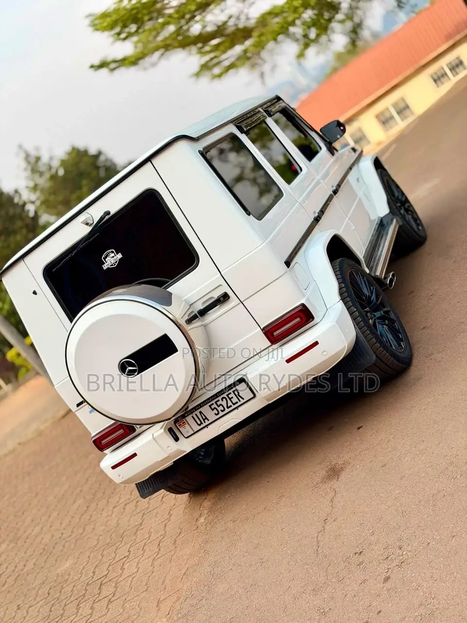 Mercedes-Benz G-Class 2018 White