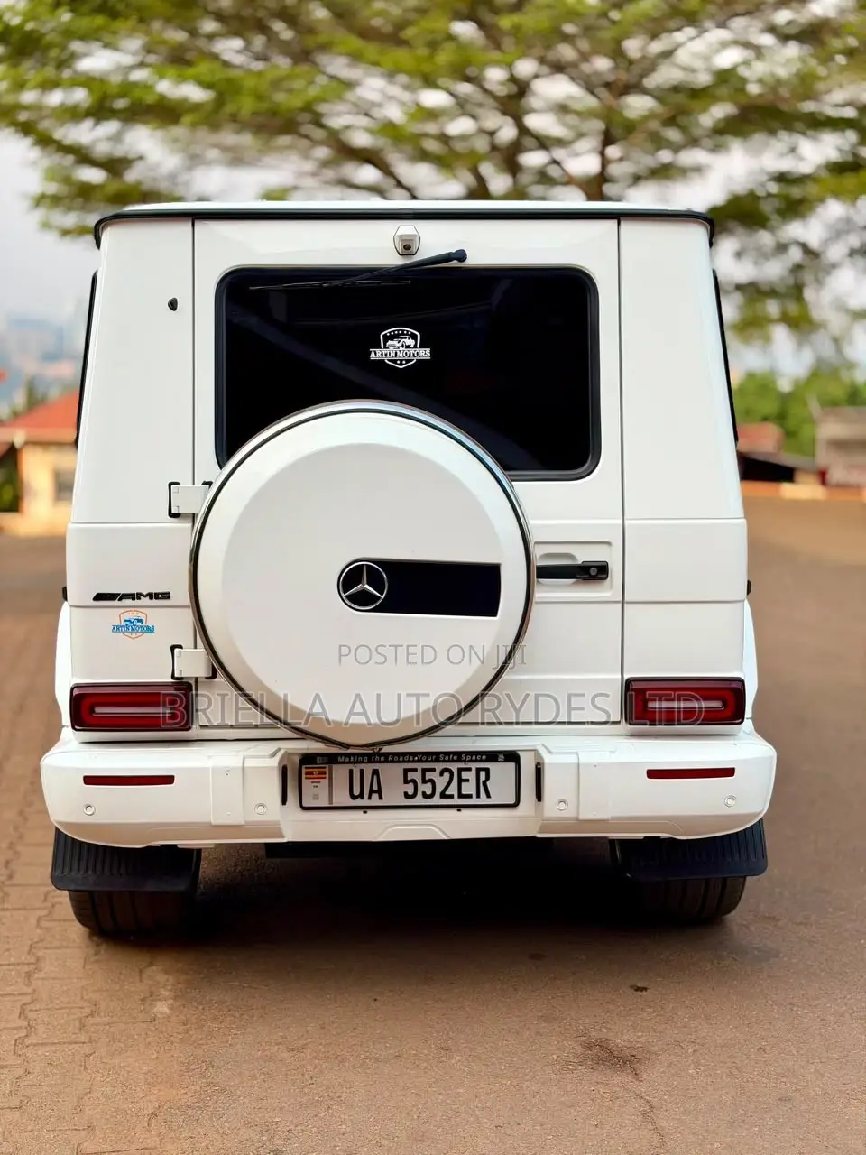 Mercedes-Benz G-Class 2018 White